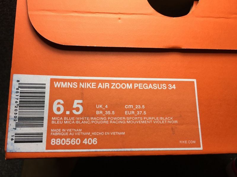 Super Max Perfect Nike Air Zoom Pegasus 34(98% Authentic) GS--002